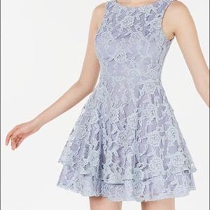 Periwinkle Lace Dress